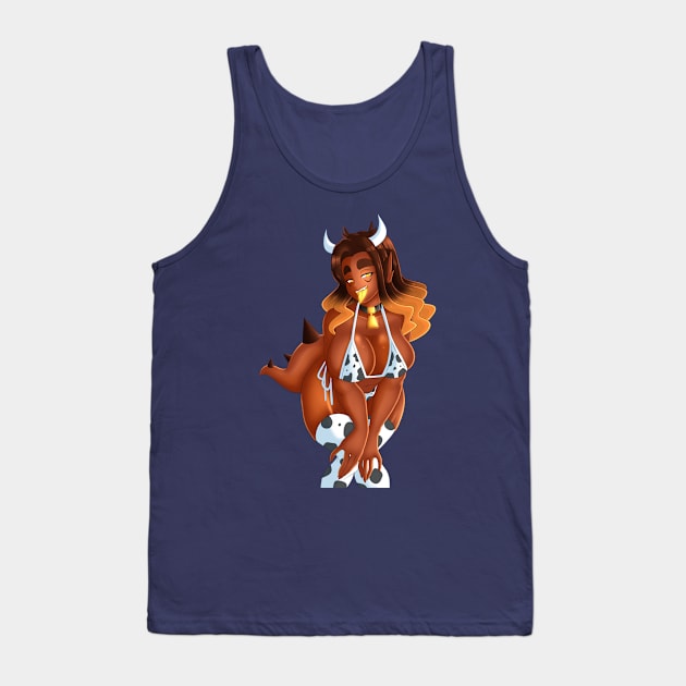 Cow Ignita Tank Top by SenpaiLove